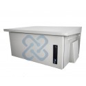 Gabinete de Pared 4RU IP65 para Exterior Acero Laminado Gris Epoxico