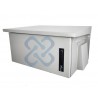 Gabinete de Pared para Exterior IP65 6RU Acero Laminado Gris Epoxico