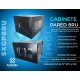 Gabinete de Pared de 8RU Acero Laminado al Frio