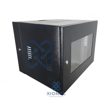 Gabinete de Pared de 12RU Abatible Acero Laminado al Frio
