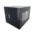 Gabinete de Pared de 12RU Abatible Acero Laminado al Frio
