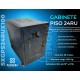Gabinete de Piso 24RU 1.20 mts altura 60 x 1.00 mts de fondo 4 ruedas