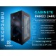 Gabinete de Pared de 24RU 1.14 mts altura Abatible Acero Laminado al Frio