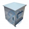 Gabinete de Piso para Exterior IP65 12RU Acero Laminado Epoxica Gris