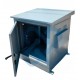 Gabinete de Piso para Exterior IP65 15RU Acero Laminado Gris
