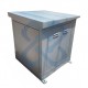 Gabinete de Piso para Exterior IP65 15RU Acero Laminado Gris