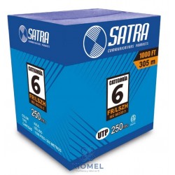 Rollo Cable UTP Satra 212021122 U/UTP LSFRZHcat 6 305 metros