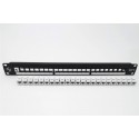 Patch Panel 24 puertos Categoría 6 SATRA Modular 0102022401