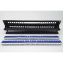 Patch Panel Satra Modular 48 puertos Categoría 6