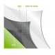 Ecran Eléctrico 1.52 x 86 mts fibra de vidrio maxima Nitidez y Durabilidad