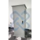 Gabinete de Piso para Exterior IP65 32RU Acero Laminado Gris