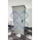 Gabinete de Piso para Exterior IP65 24RU Acero Laminado Gris