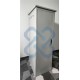 Gabinete de Piso para Exterior IP65 42RU Acero Laminado Epoxica Gris