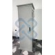 Gabinete de Piso para Exterior IP65 42RU Acero Laminado Epoxica Gris
