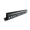 Ordenador Metalico Horizontal Frontal 1 RU para Gabinetes