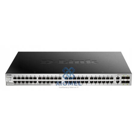 Switch Administrable D-Link DGS-3130-54PS 48Ptos Gigabit 4 10G SFP+ Capa2/3