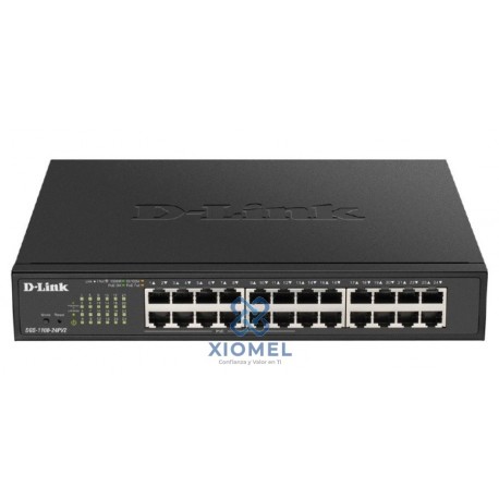 Switch Administrable D-Link PoE DGS-1100-24PV2 24 Puertos Capa 2 Gigabit