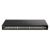 Switch Administrable D-Link DGS-1520-52 52 Puertos PoE con 2 puertos 10G SFP+ y 2 puertos 10GBASE-T