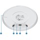 Punto de Acceso Ubiquiti UniFi UAP-AC-PRO 2.4GHz / 5GHz, 450Mbps PoE