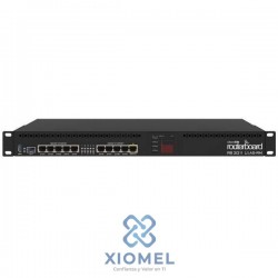 Router MikroTik 10xGigabit Ethernet, SFP,salida PoE en el puerto 10, CPU de 2x1,4 GHz, 1 GB
