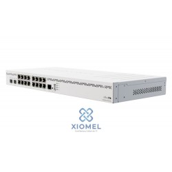 Router MikroTik 16 Puertos Gigabit Ethernet, 2 jaulas SFP+ de 10G