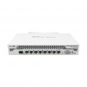 Router Cloud Core MikroTik 7 Puertos Gigabit Ethernet, CPU de 9 núcleos x 1 GHz, 1 GB de RAM