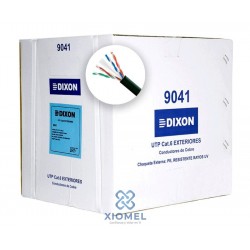 Rollo Cable UTP Cat 6 sólido para Exterior 305 metros DIXON 9041