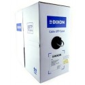 Rollo Cable UTP Dixon categoria 6 305 metros Puro Cobre