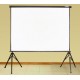 Ecran Doble Tripode 4.0 x 3.0 mts Pantalla de Proyeccion Antireflex