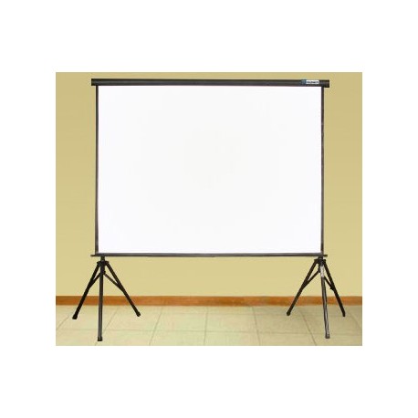 Ecran Doble Tripode 4.0 x 3.0 mts Pantalla de Proyeccion Antireflex