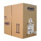 Rollo Cable UTP AMP Sólido 4P Categoria 6 24AWG 250Mh 305 metros Gris