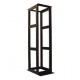 Rack de Piso Autosoportado de 24RU 4 pies 1.20 mts altura
