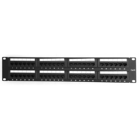 Patch Panel AMP 48 puertos Categoria 6 2111478-1