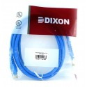 Patch Cord UTP Dixon Categoria 6 de 2m – Negro / Azul / Rojo