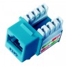 Jack RJ45 Dixon categoria 6 Azul / Blanco / Amarillo / Negro